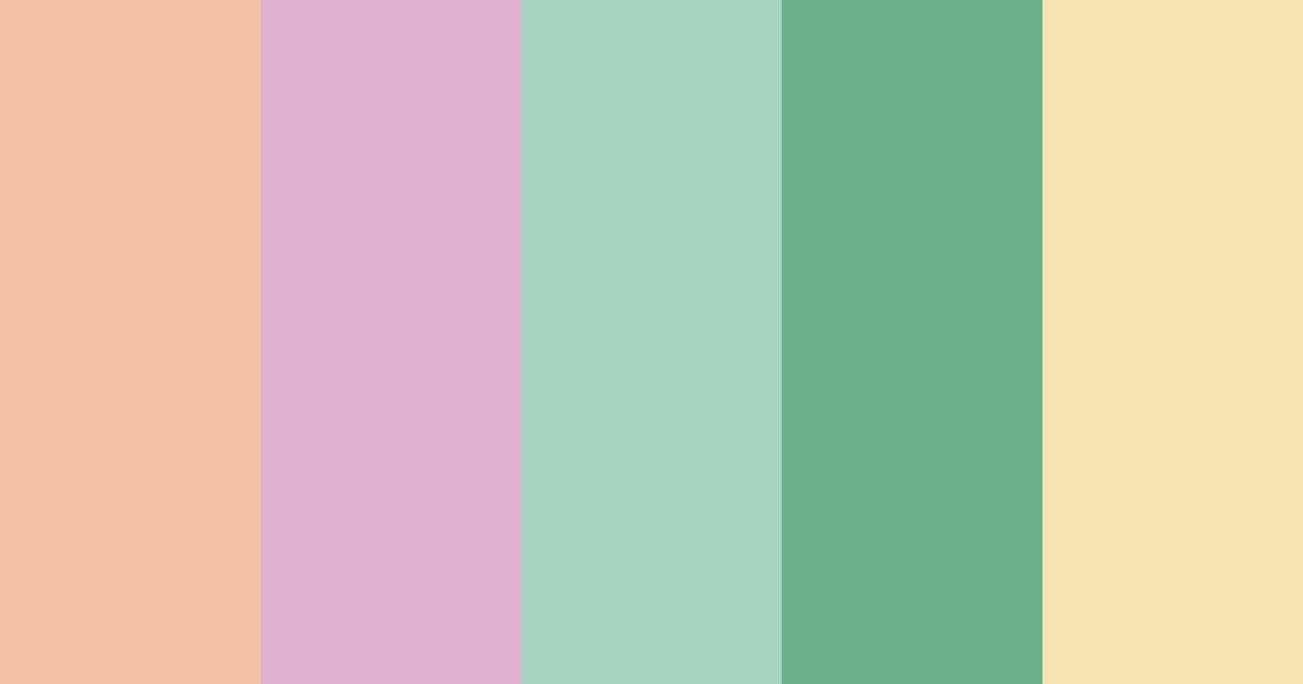 Beauty Skin Health Color Palette