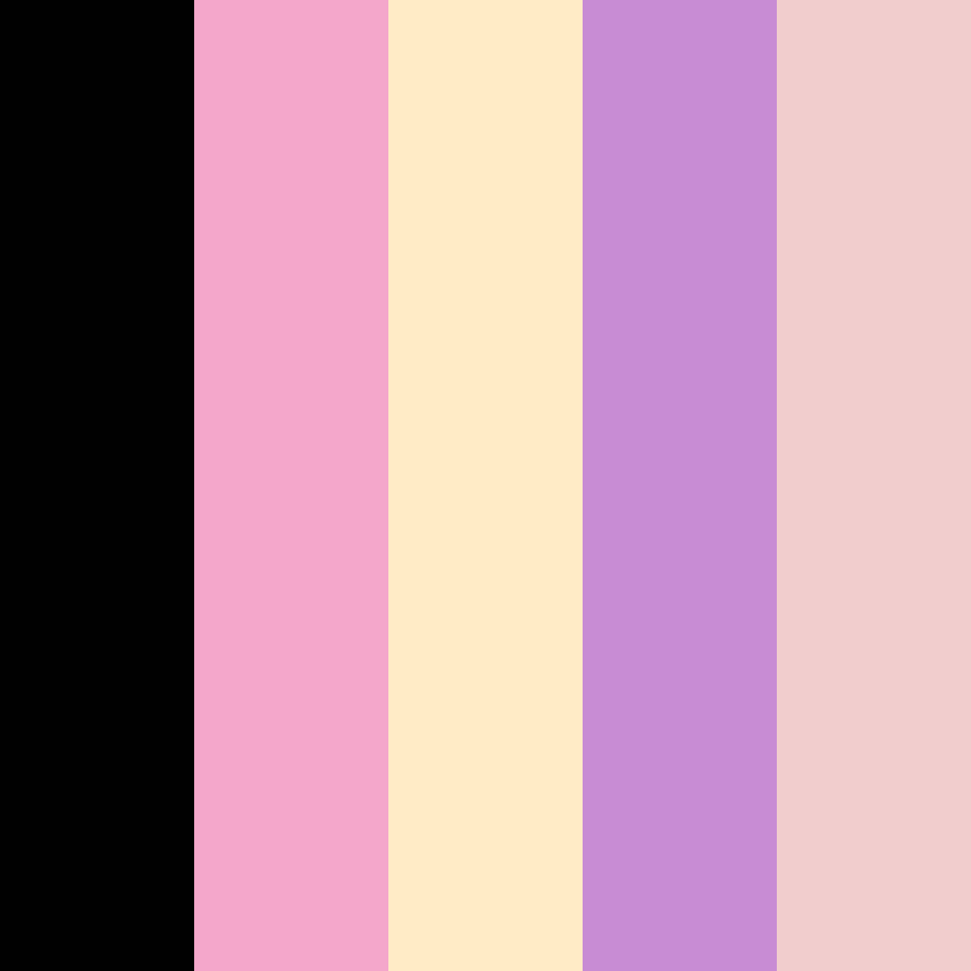 Download soft elegance color palette PNG image (square)