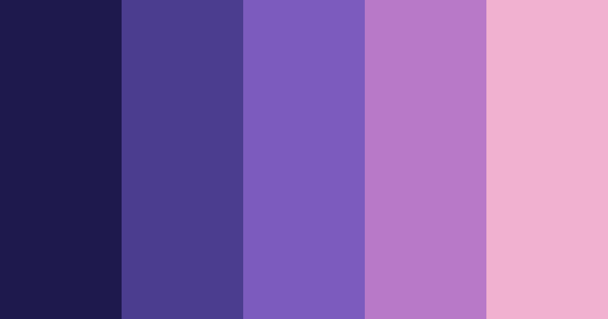Download dark magic ribbons color palette PNG image (landscape)