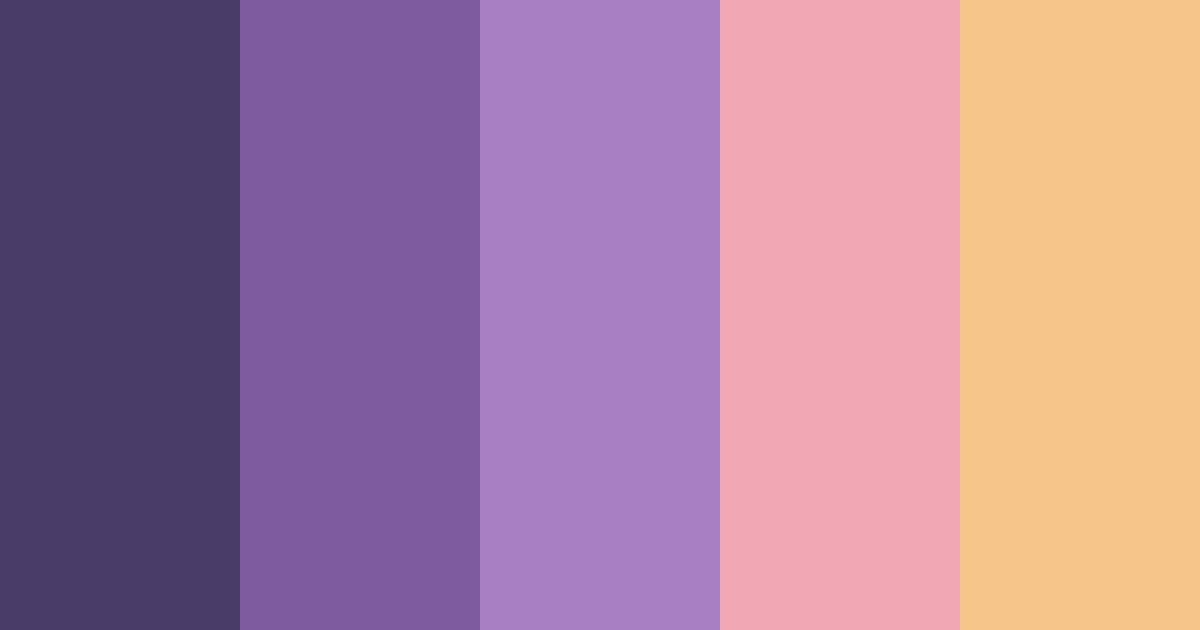 Download witchy color palette PNG image (landscape)