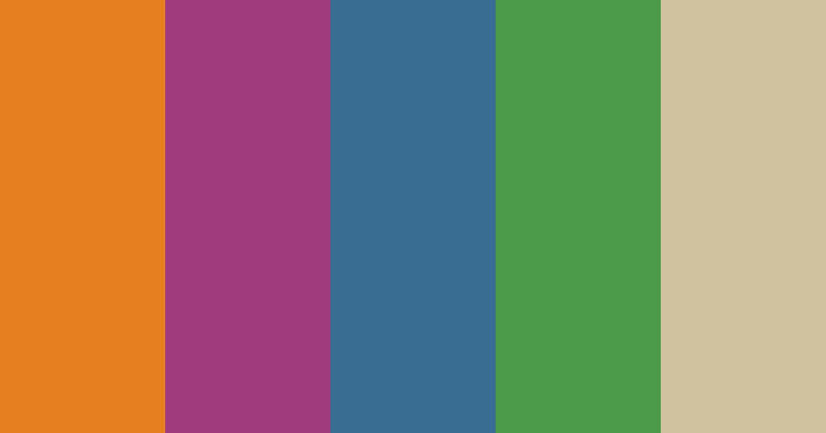 Download vcr color palette PNG image (landscape)