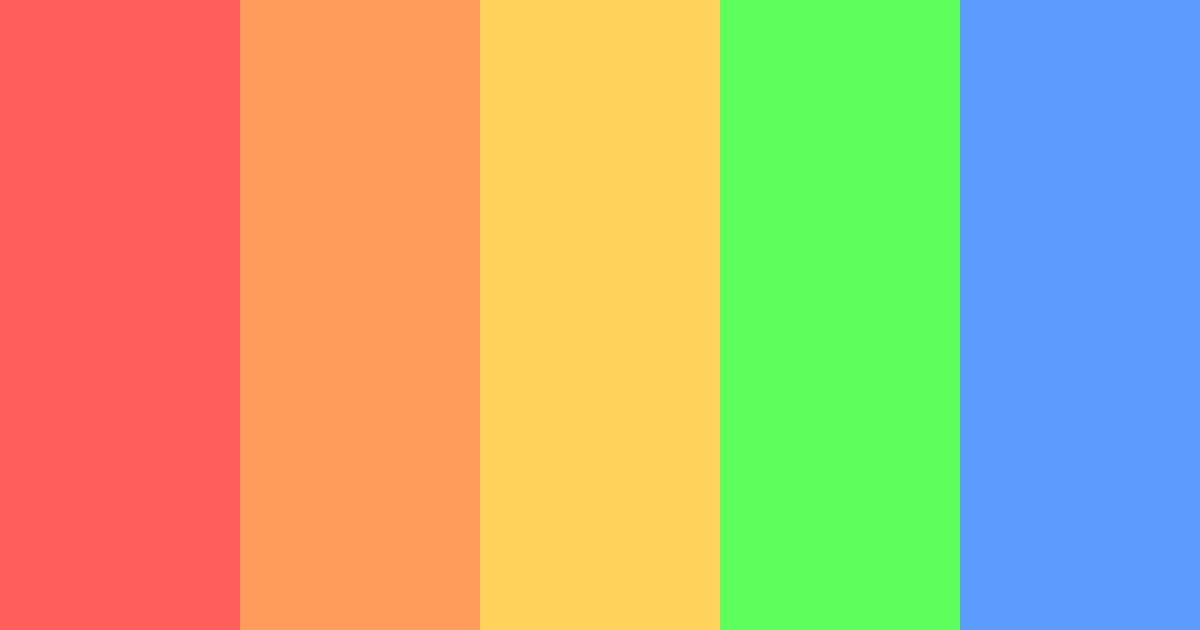 Download pride color palette PNG image (landscape)