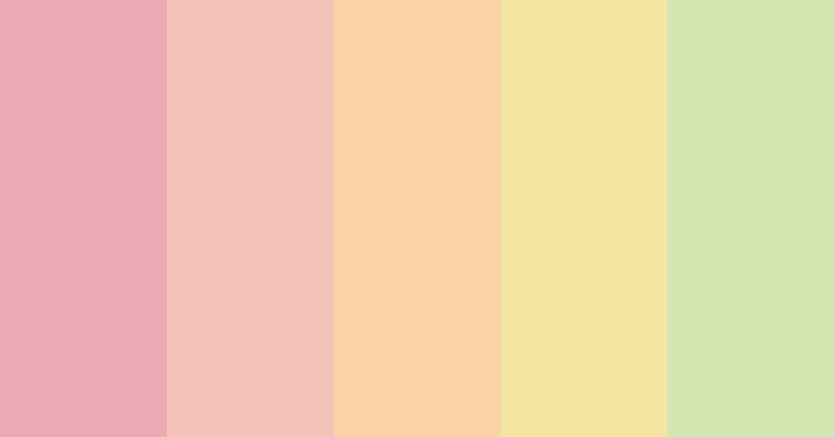 Download chic elegance color palette PNG image (landscape)