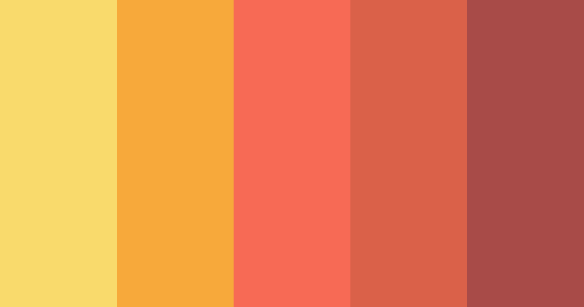 Download sunny color palette PNG image (landscape)