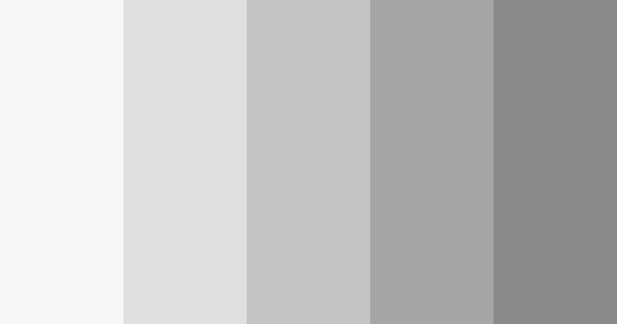 Download soft grayscale color palette PNG image (landscape)