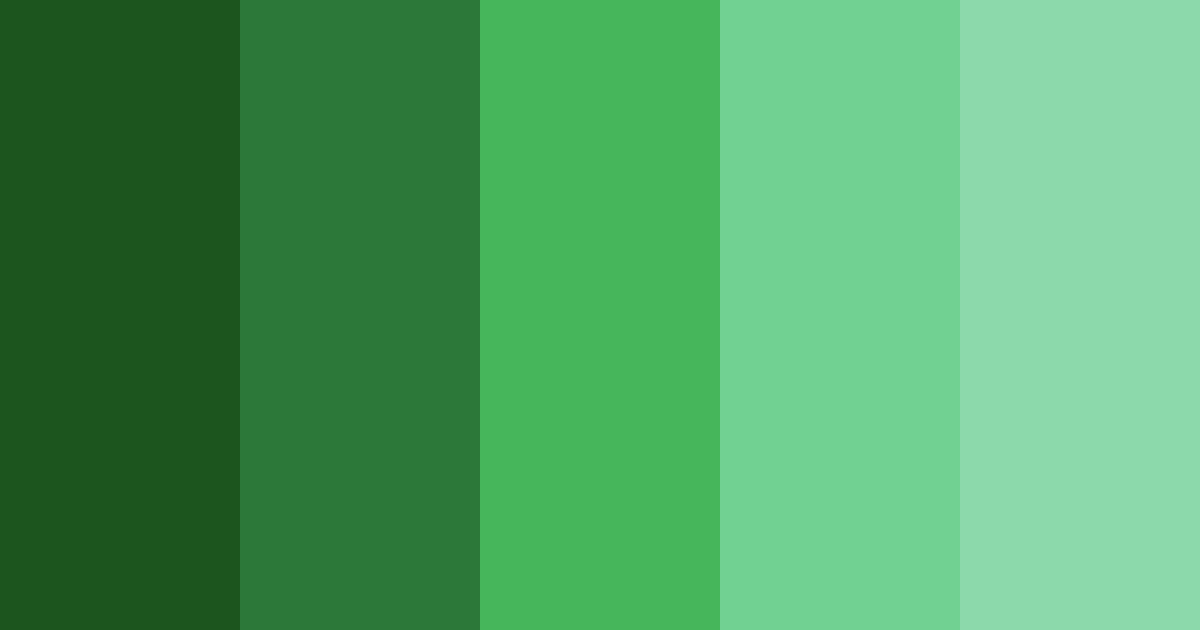Forest Green Color Palette