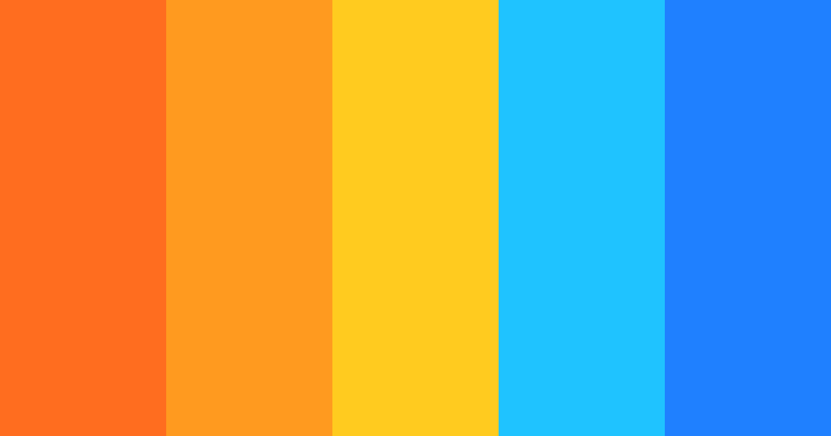 Download retro color palette PNG image (landscape)