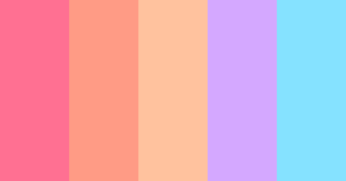 Download pixie stick color palette PNG image (landscape)
