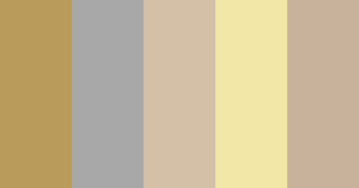 Download 80s gold cool gray color palette PNG image (landscape)