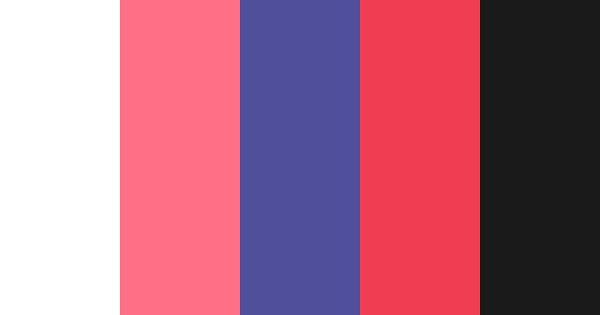 Download bold contrast color palette PNG image (landscape)