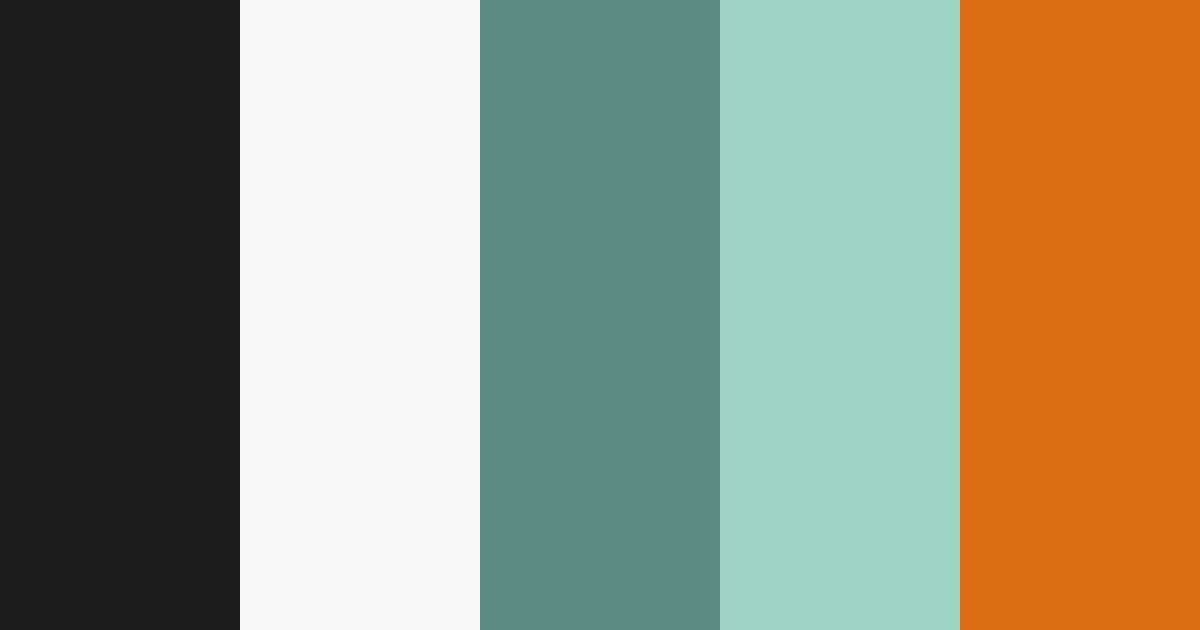 Download modern coastal color palette PNG image (landscape)