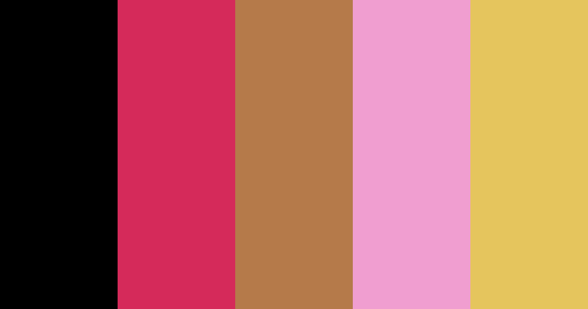 Download dark blossom color palette PNG image (landscape)