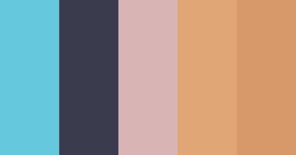 Download sunlit serenity color palette PNG image (landscape)