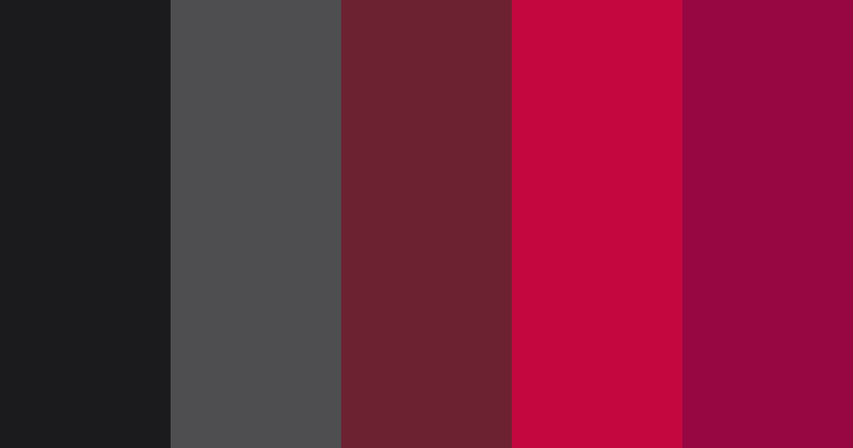 Download dark elegance color palette PNG image (landscape)