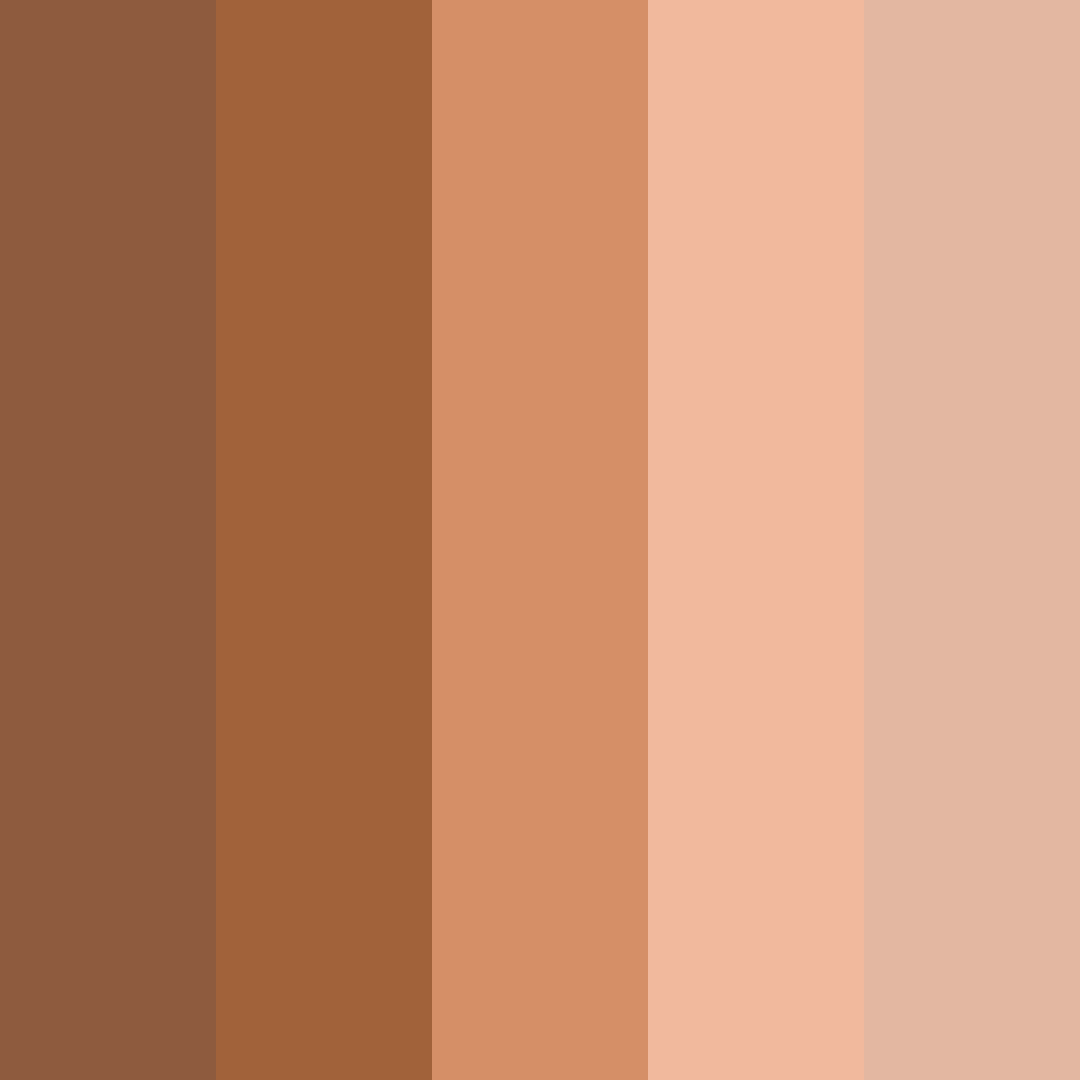 Download medieval autumn melancholy color palette PNG image (square)