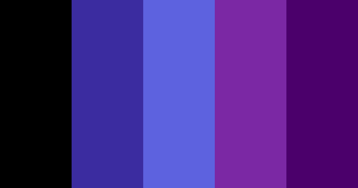 Download midnight vibes color palette PNG image (landscape)
