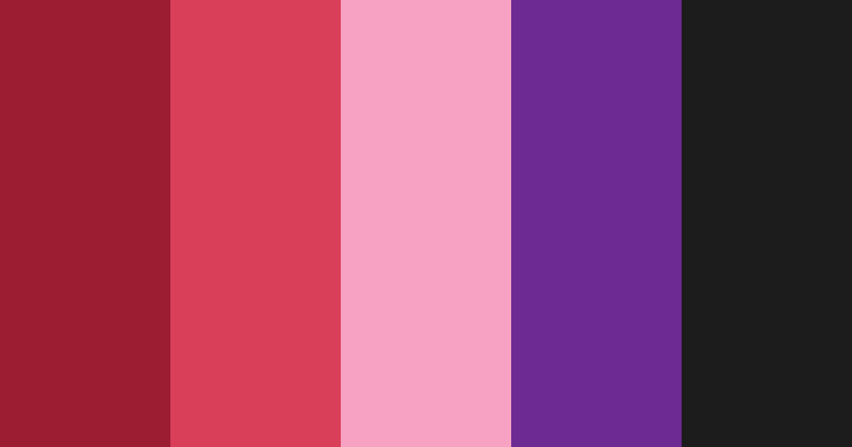 Download crimson twilight color palette PNG image (landscape)