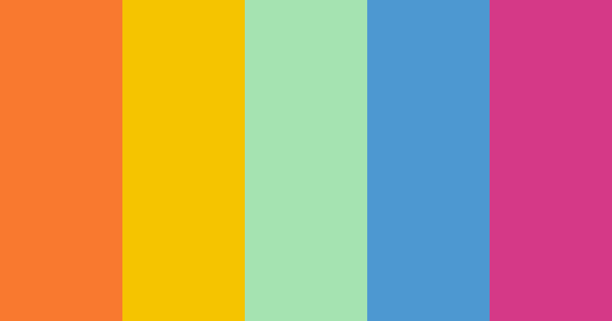 Download poppin' pussy color palette PNG image (landscape)
