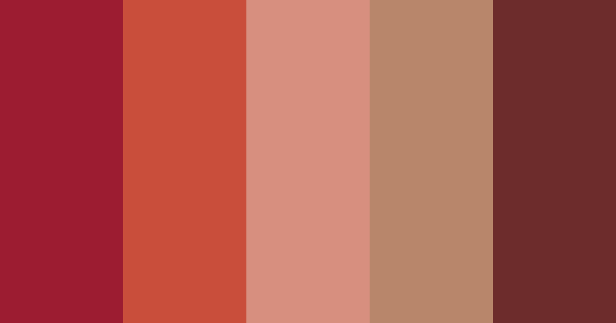 Download wine and dried blood color palette PNG image (landscape)