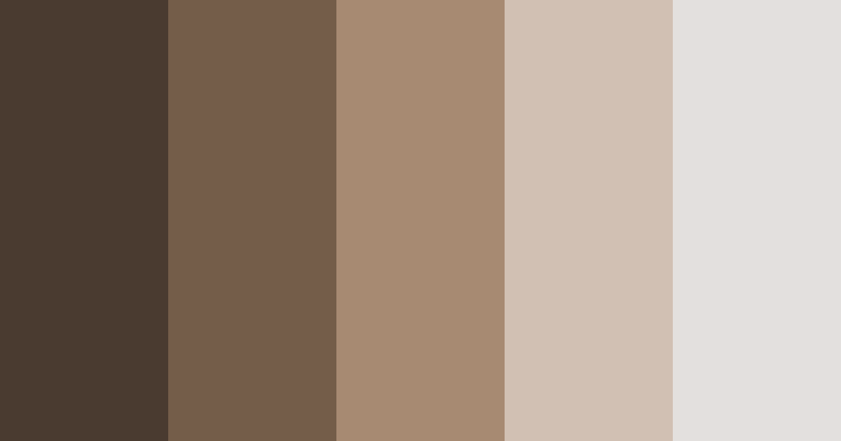 Download dark academia color palette PNG image (landscape)