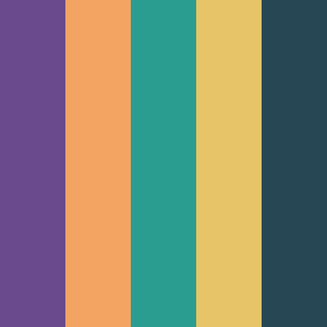 Download nico robin color palette PNG image (square)