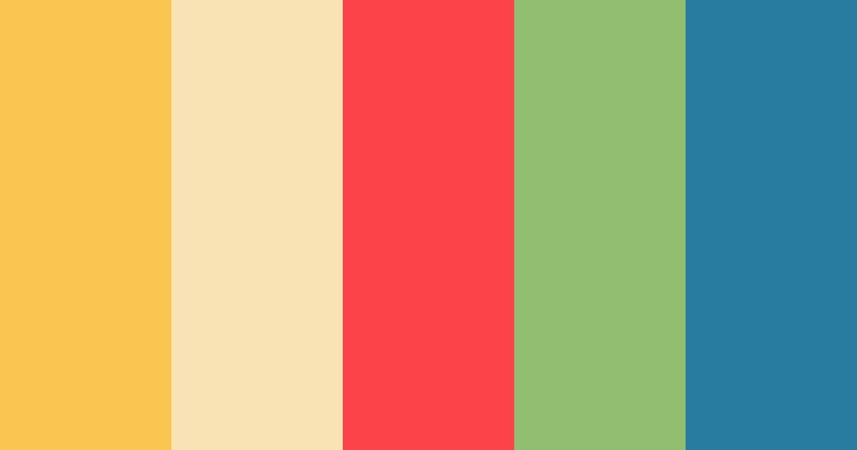Download shogatsu color palette PNG image (landscape)