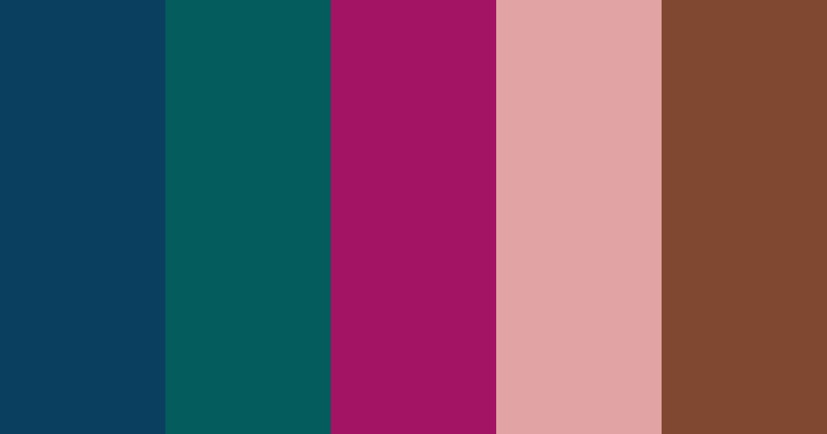 Download ocean sunset color palette PNG image (landscape)