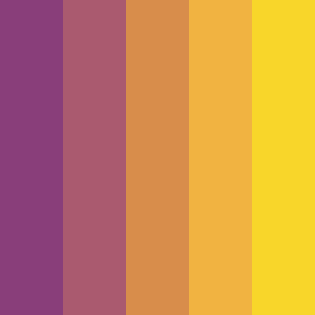 Download fate of the sixtieth tear color palette PNG image (square)