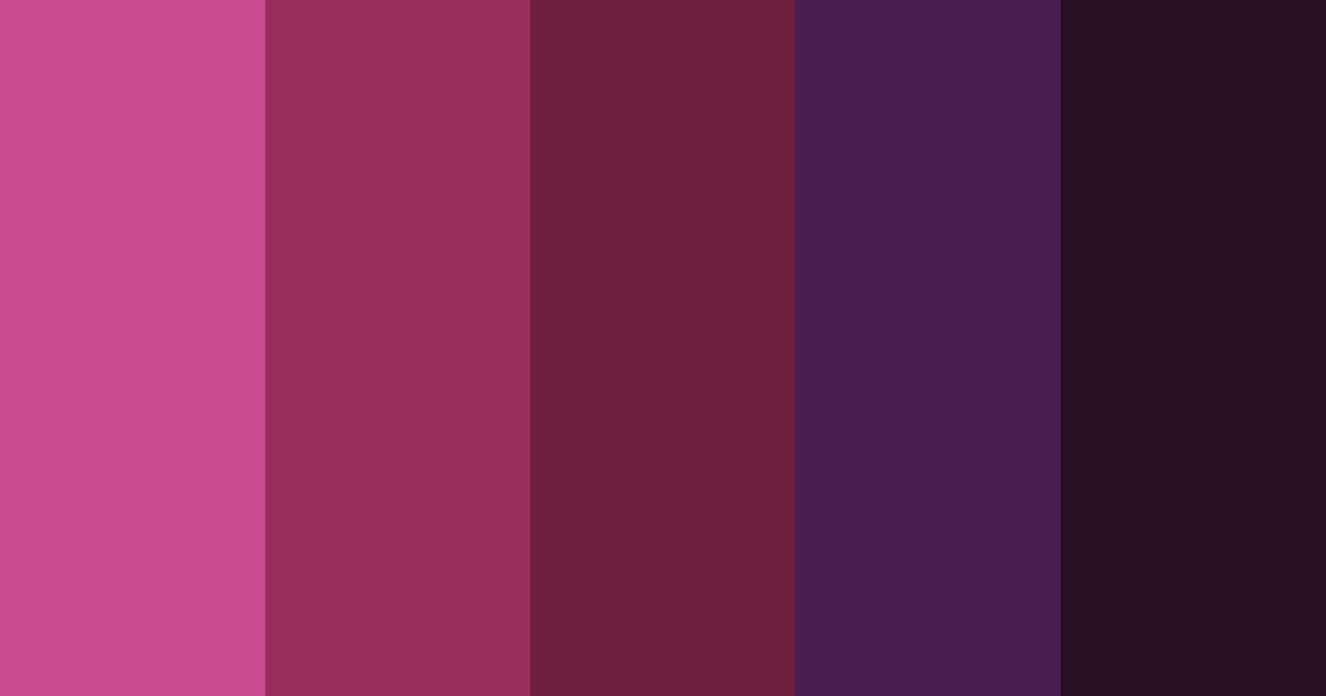 Download midnight sunset color palette PNG image (landscape)