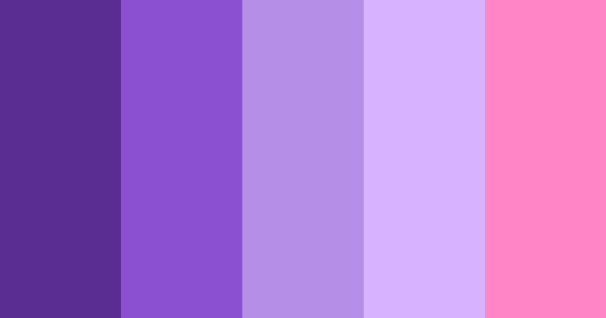 Download purple retro cyberpunk color palette PNG image (landscape)