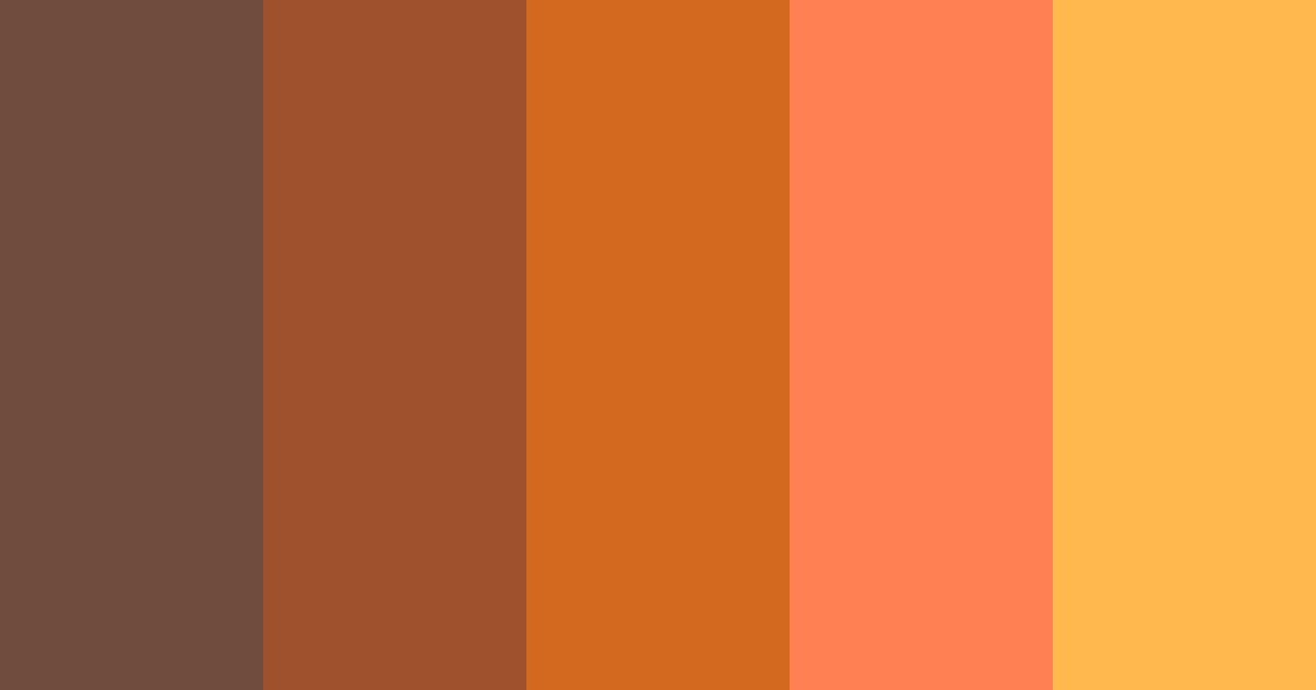 Download auburn sunset color palette PNG image (landscape)