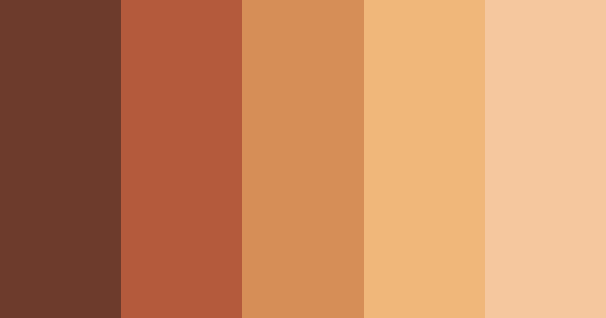 Download auburn sunset color palette PNG image (landscape)