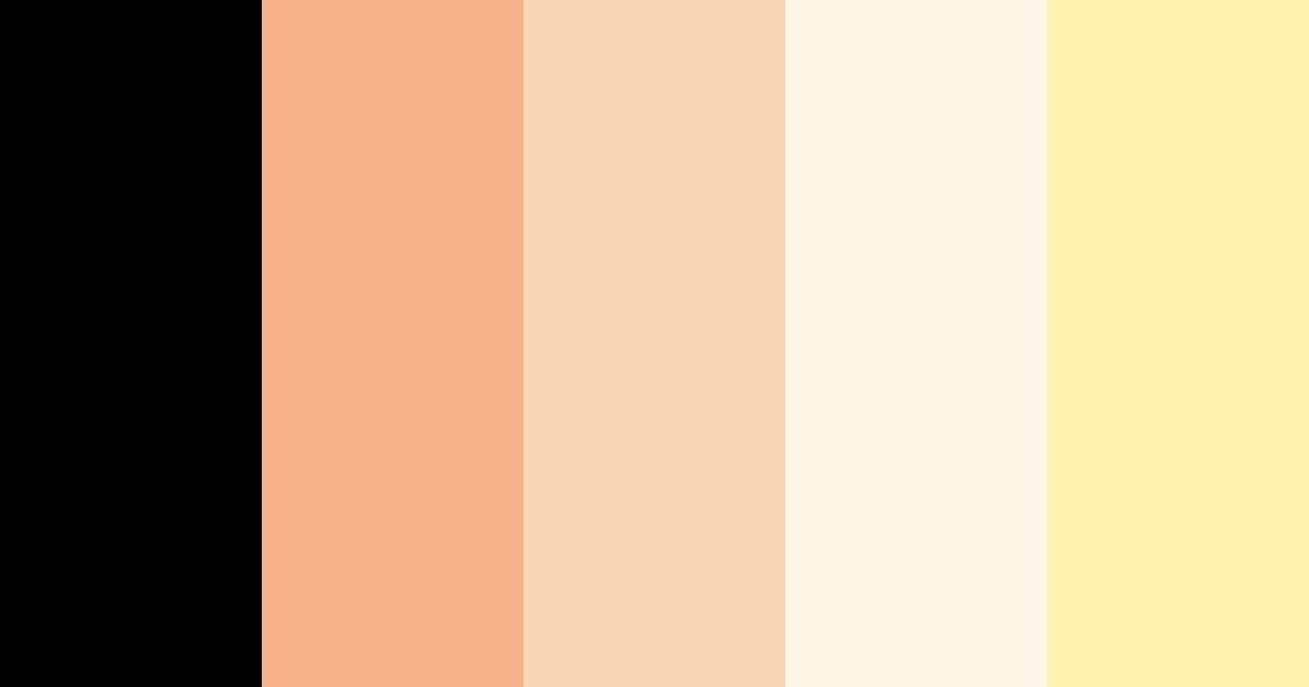 Download sunrise bliss color palette PNG image (landscape)