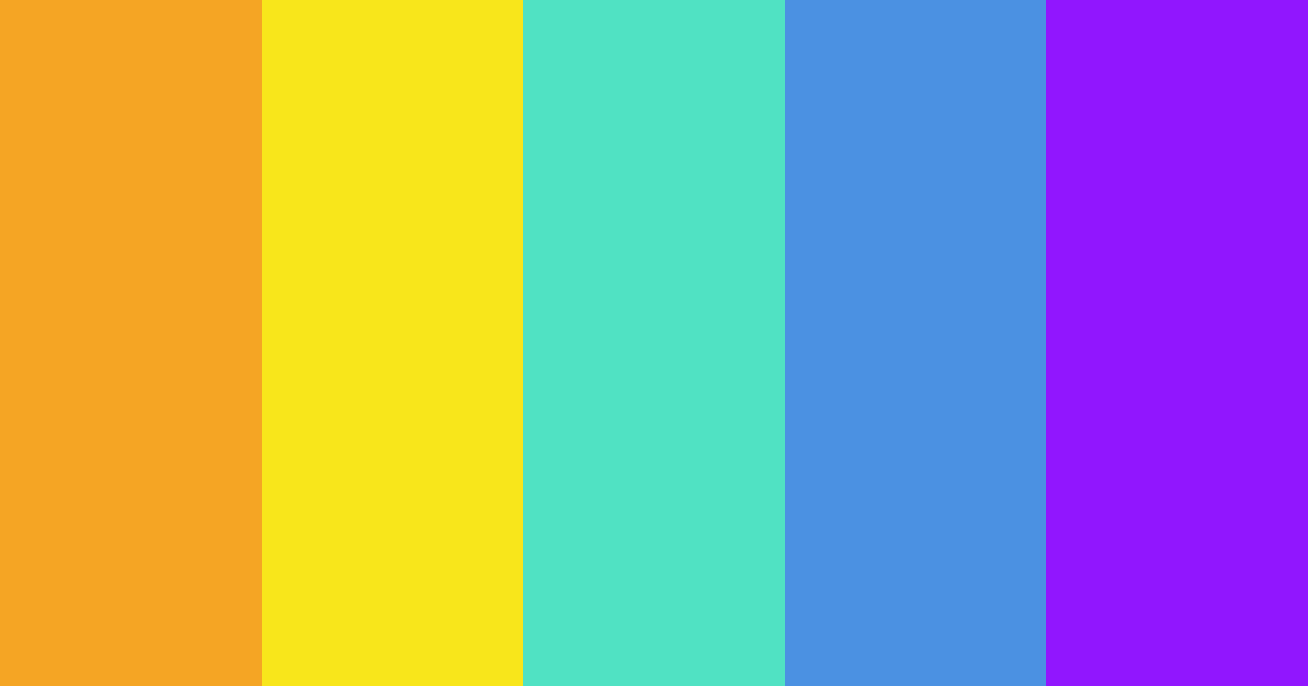 Download gen z timeless color palette PNG image (landscape)