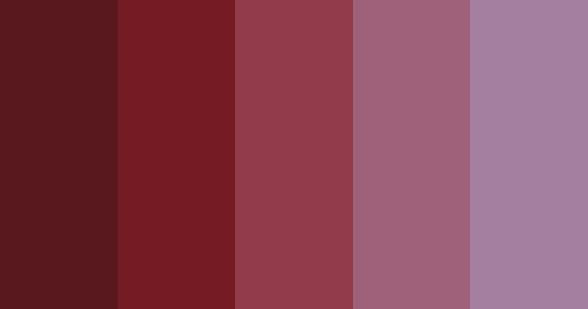 Download murder color palette PNG image (landscape)