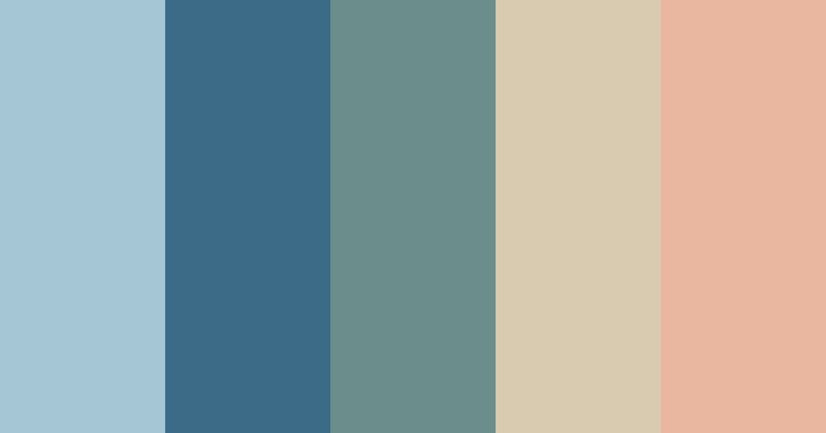 Download nordic serenity color palette PNG image (landscape)