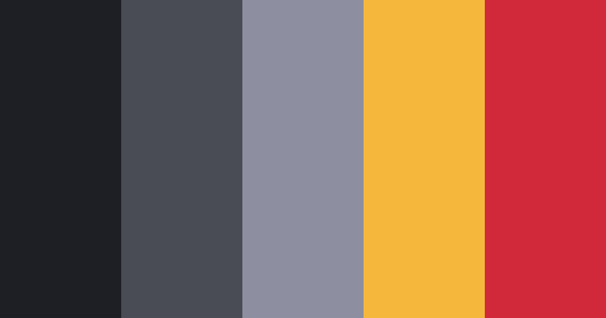 Download vibrant contrast color palette PNG image (landscape)