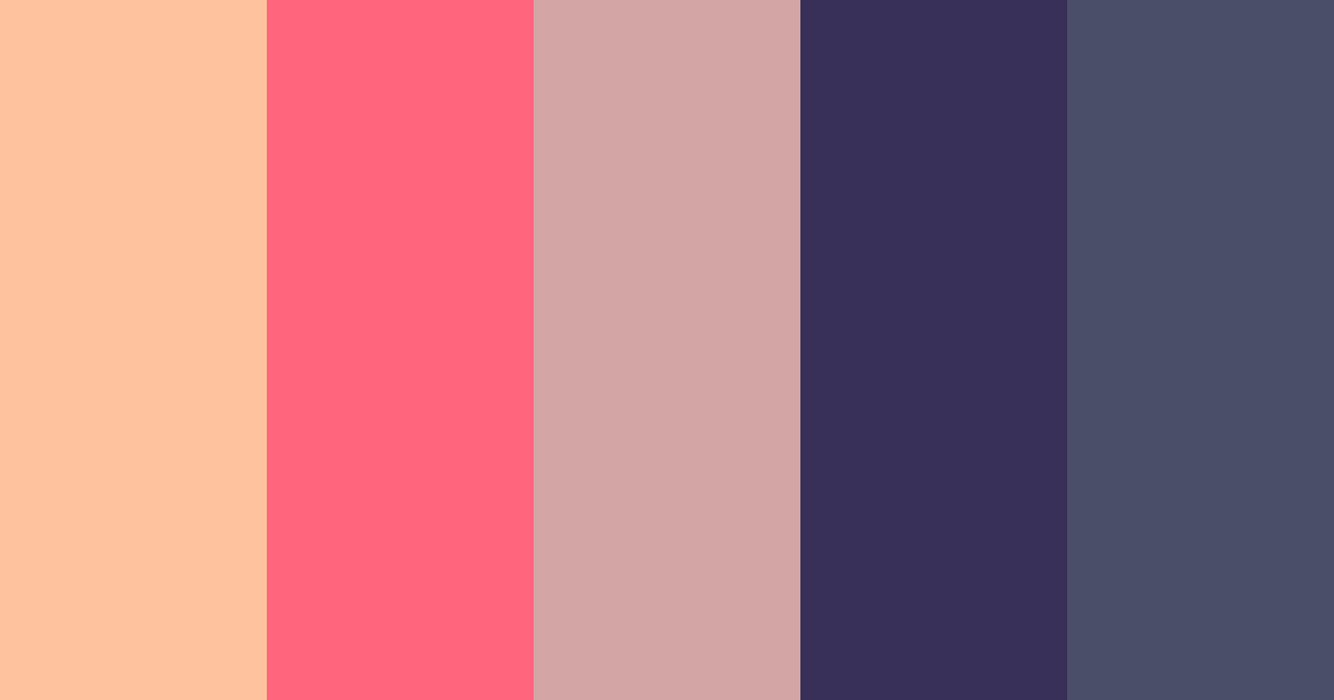 Download japanese comfort color palette PNG image (landscape)