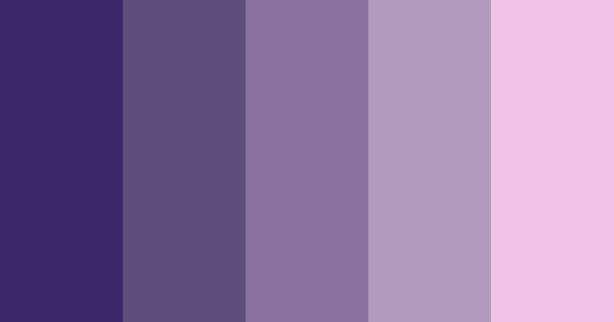 Download cosmic dream color palette PNG image (landscape)