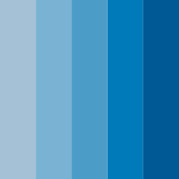 Frozen Blue in Frío Color Palettes