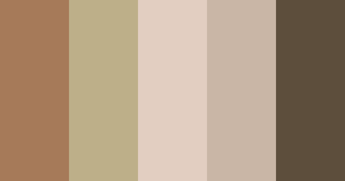 Download luxury old money color palette PNG image (landscape)