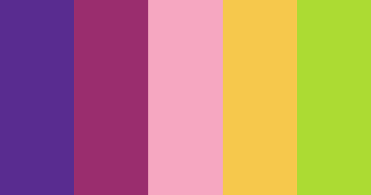 Download weirdcore color palette PNG image (landscape)