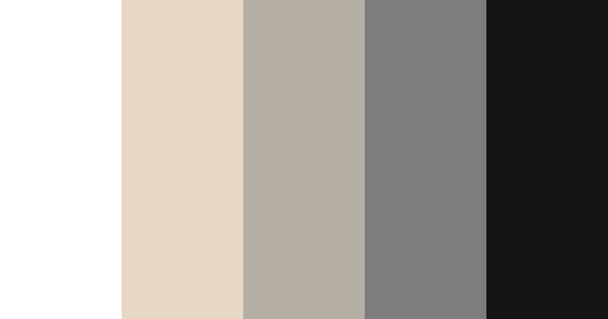 Download elegant neutral color palette PNG image (landscape)