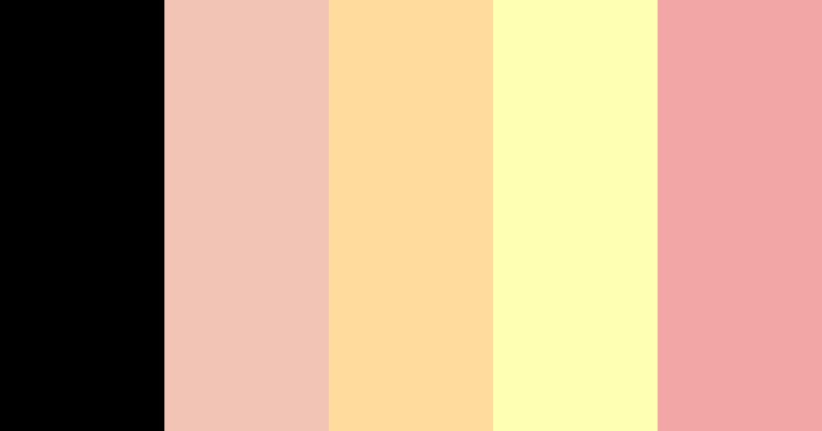 Download soft sunset color palette PNG image (landscape)