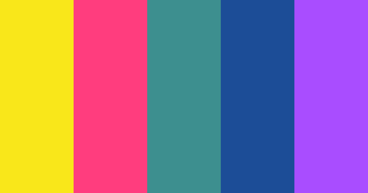 Download psicodelico color palette PNG image (landscape)