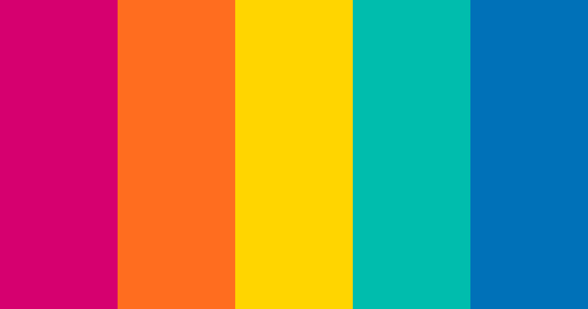 Download baddie color palette PNG image (landscape)
