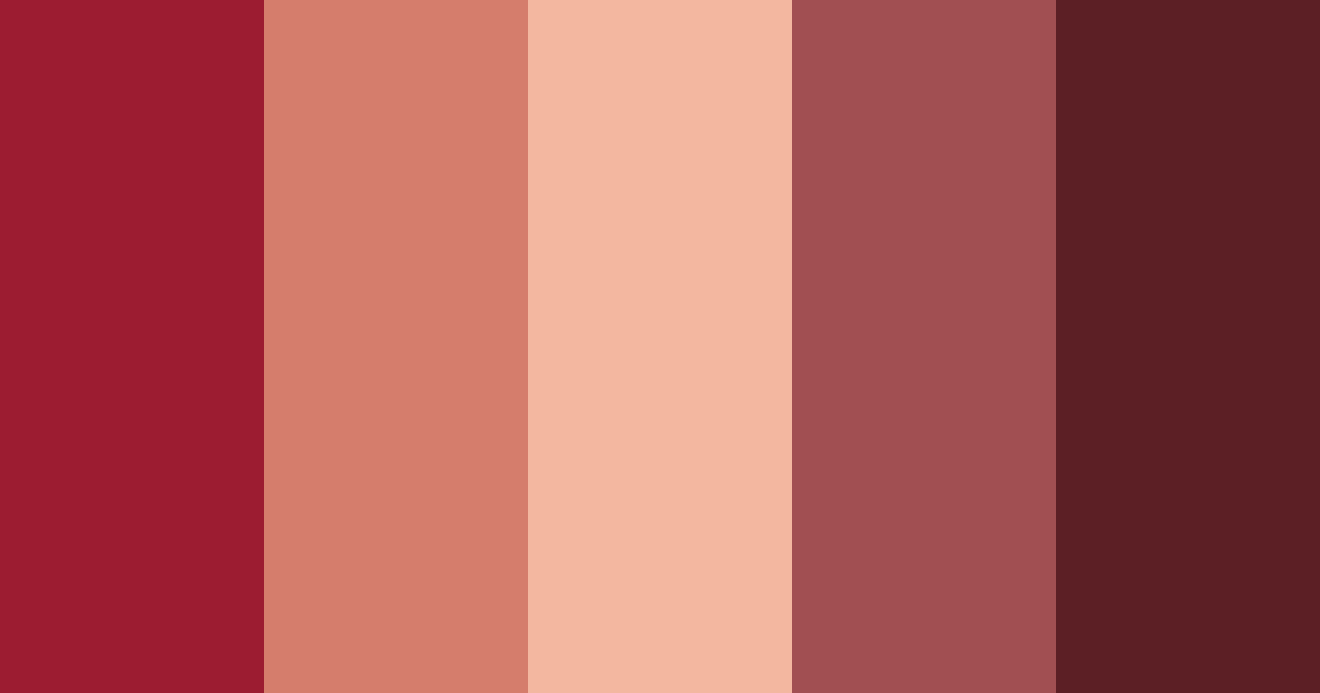Download blood for the blood god color palette PNG image (landscape)