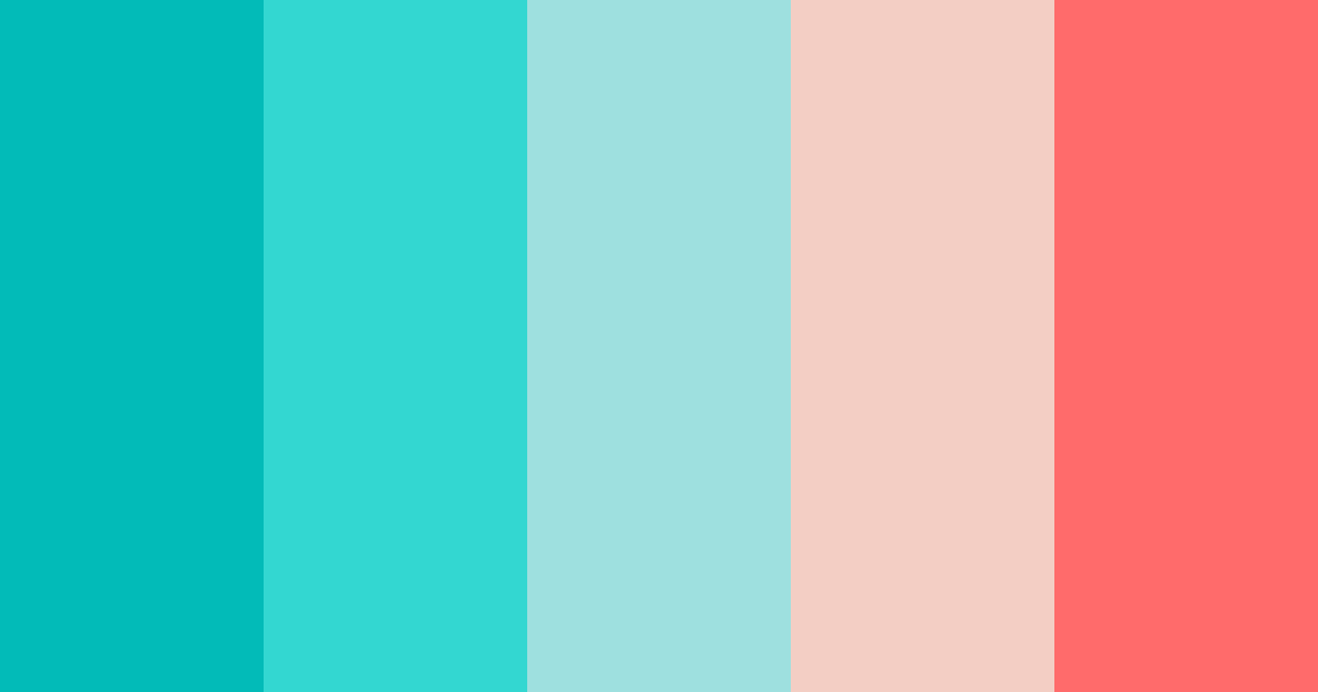 Download warm tropical breeze color palette PNG image (landscape)