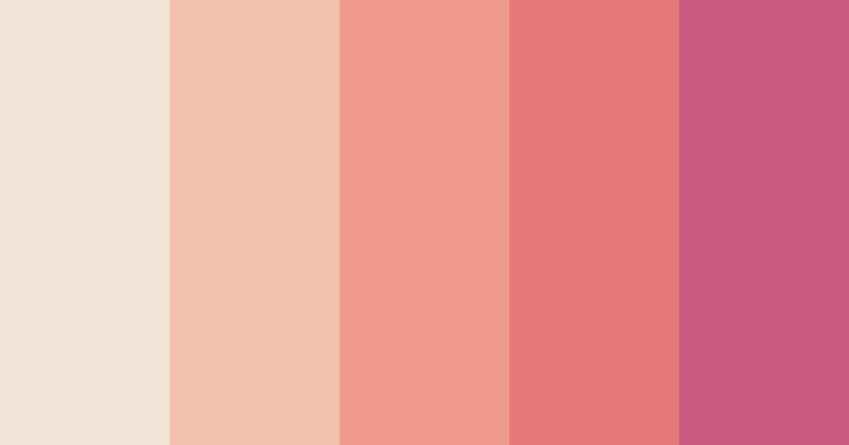 Download soft blush color palette PNG image (landscape)