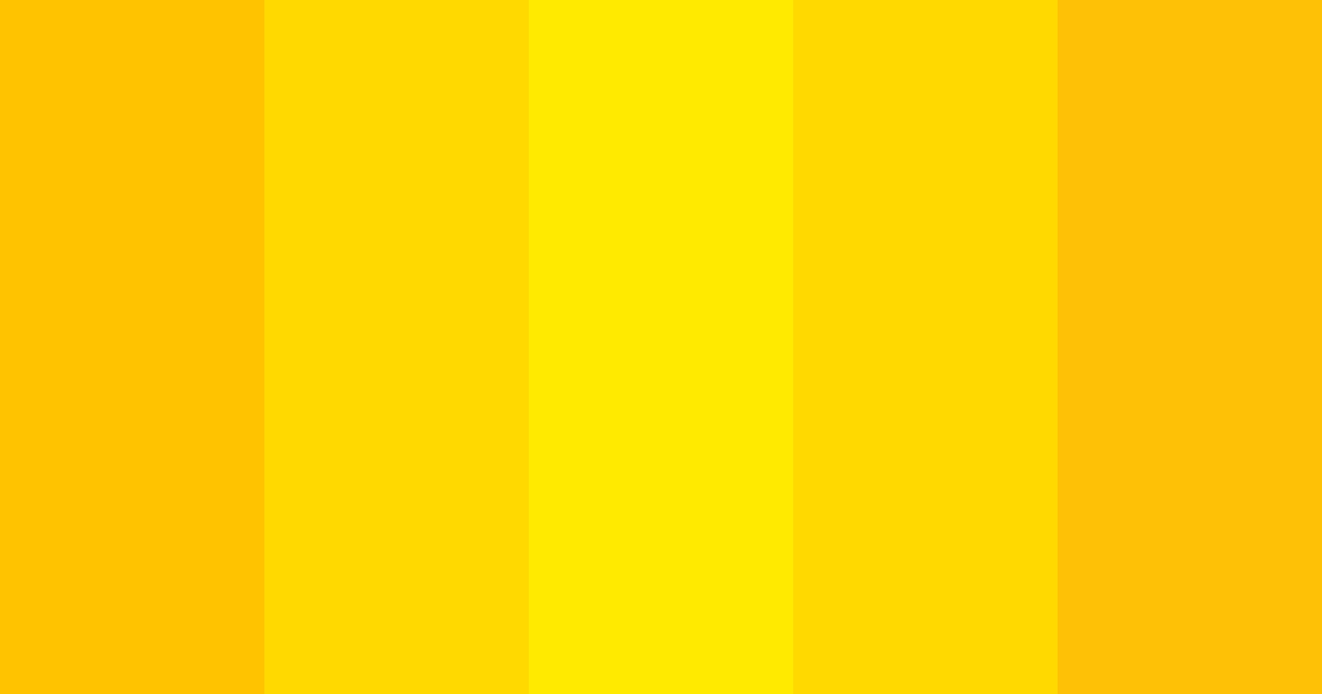 Download sunflower color palette PNG image (landscape)